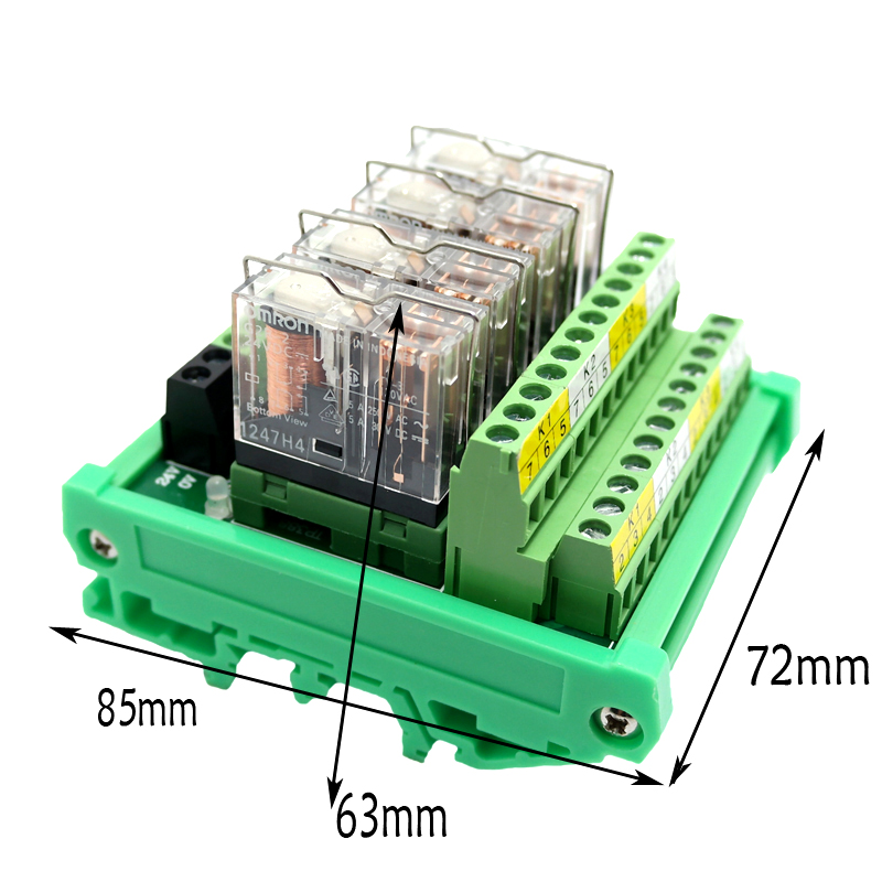 Relay 8 Channel Board - Контроллер платы усилителя, 12 В, 4